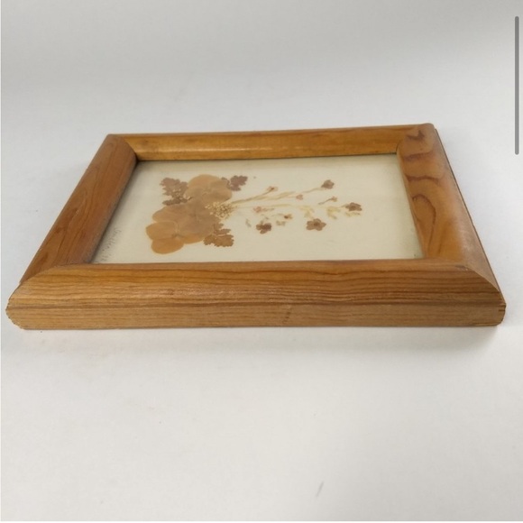 Pressed Flower Framed Wall Art 1998 Artist
Signed Floral Decor - Picture 4 of 12